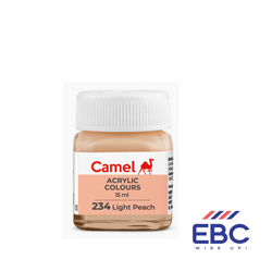 CAMEL ACRYLIC COLOUR - 234 LIGHT PEACH 15ML